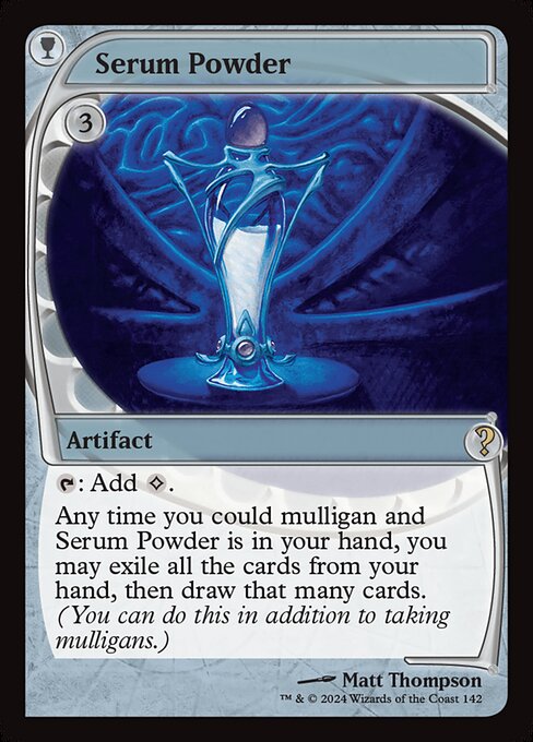 Serum Powder highlighted card art
