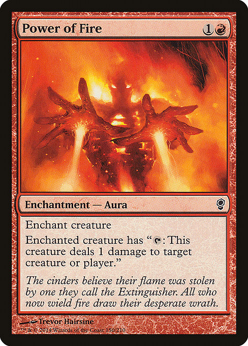 Power of Fire highlighted card art