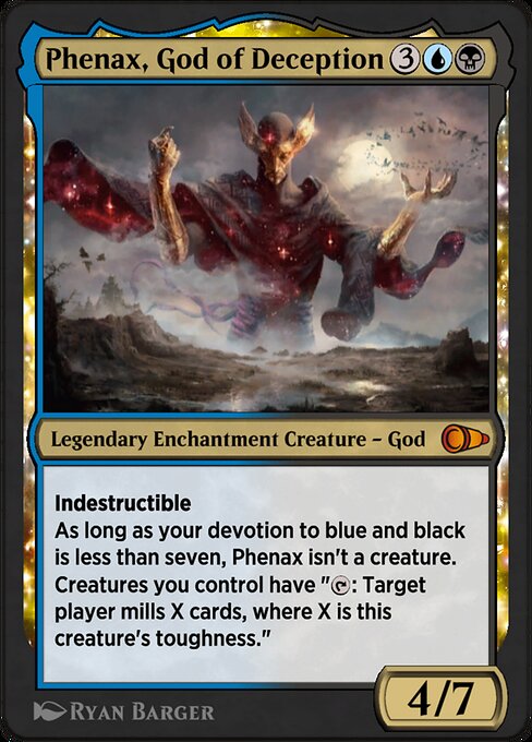Phenax, God of Deception highlighted card art