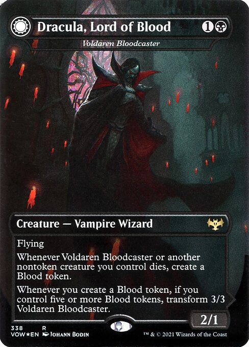 Voldaren Bloodcaster // Bloodbat Summoner from Innistrad: Crimson Vow