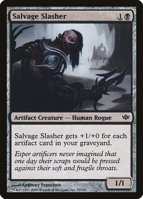 Salvage Slasher highlighted card art