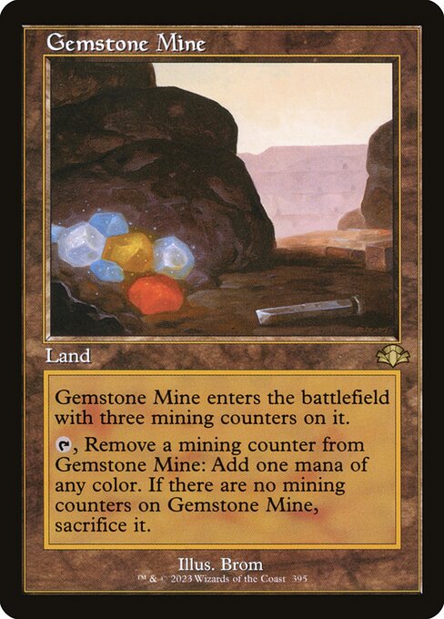 Gemstone Mine from Dominaria Remastered