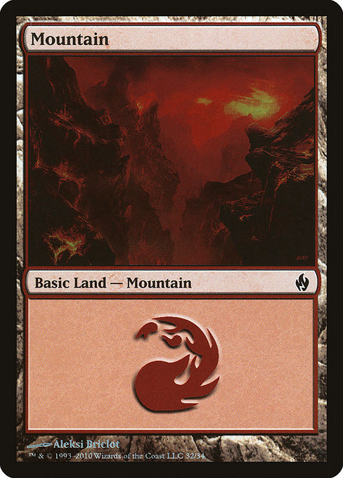 Mountain from Premium Deck Series: Fire and Lightning