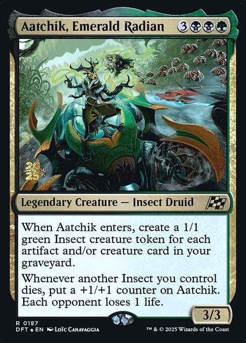 Aatchik, Emerald Radian highlighted card art