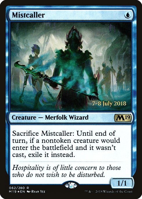 Mistcaller highlighted card art