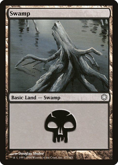 Swamp from Coldsnap Theme Decks