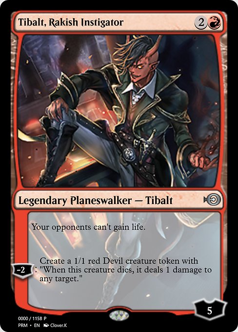 Tibalt, Rakish Instigator from Magic Online Promos