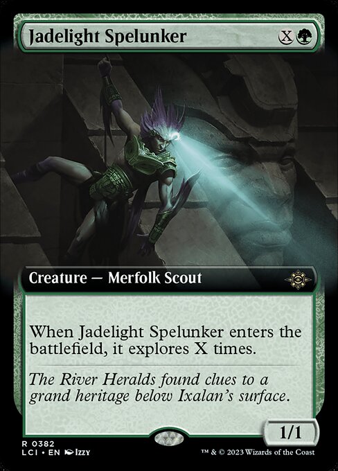 Jadelight Spelunker highlighted card art
