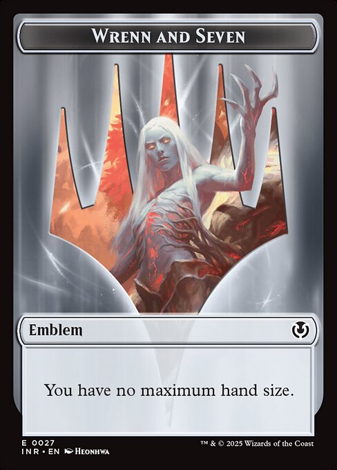 Wrenn and Seven Emblem highlighted card art