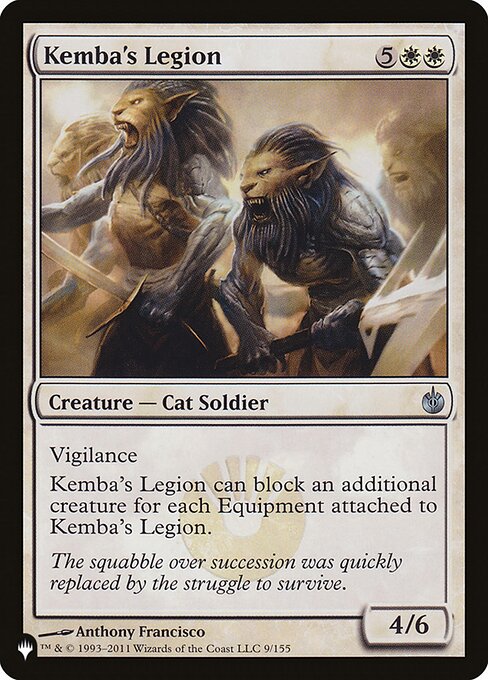 Kemba's Legion highlighted card art