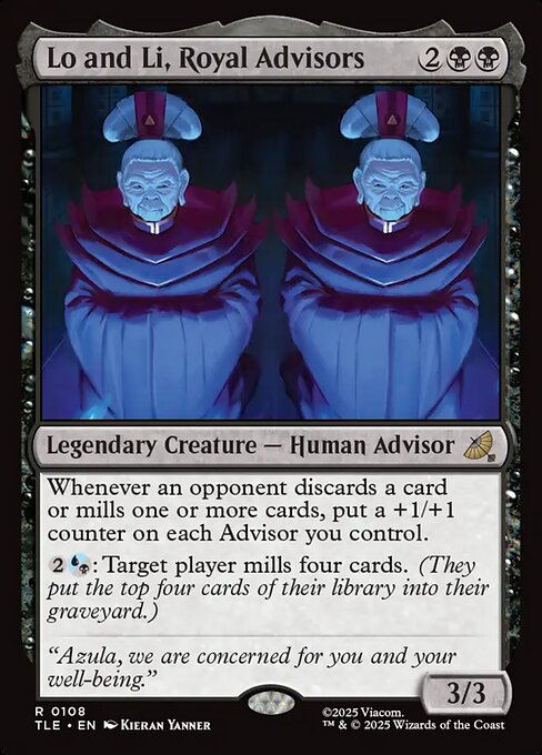 Lo and Li, Royal Advisors from Avatar: The Last Airbender Eternal