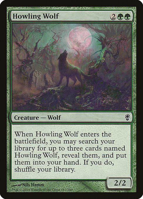 Howling Wolf highlighted card art