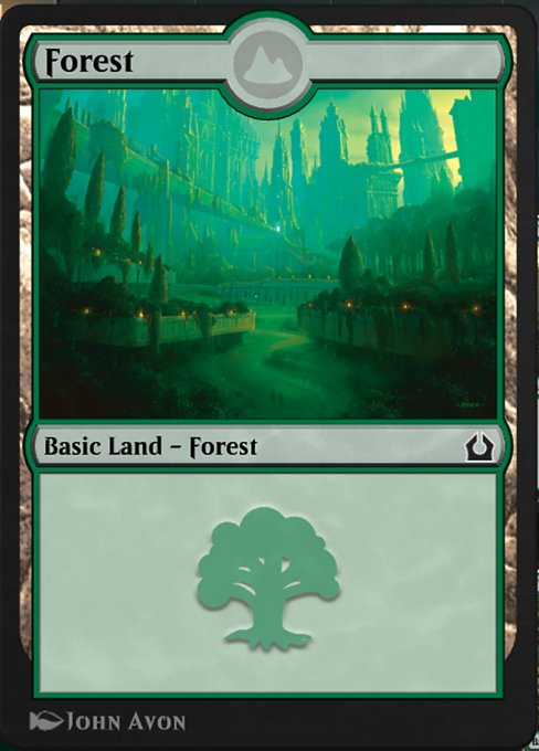 Forest from MTG Arena Promos