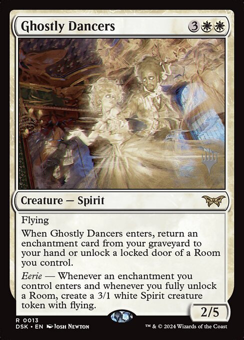 Ghostly Dancers highlighted card art