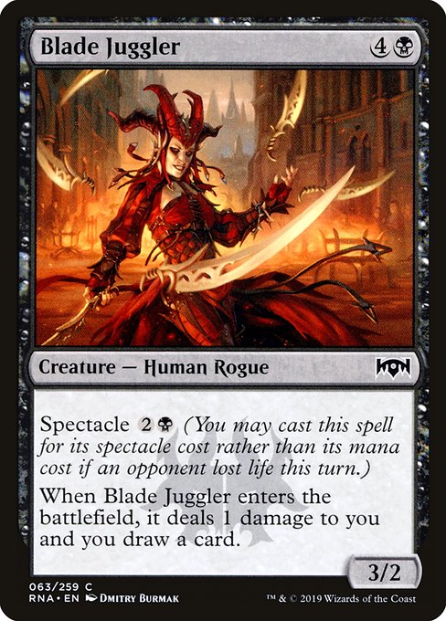 Blade Juggler from Ravnica Allegiance