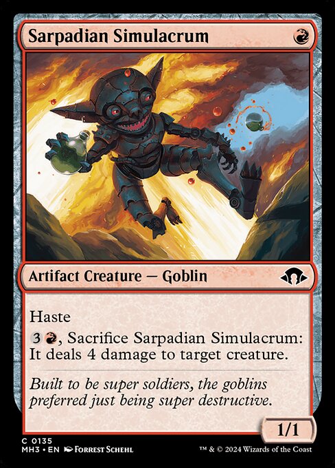 Sarpadian Simulacrum highlighted card art