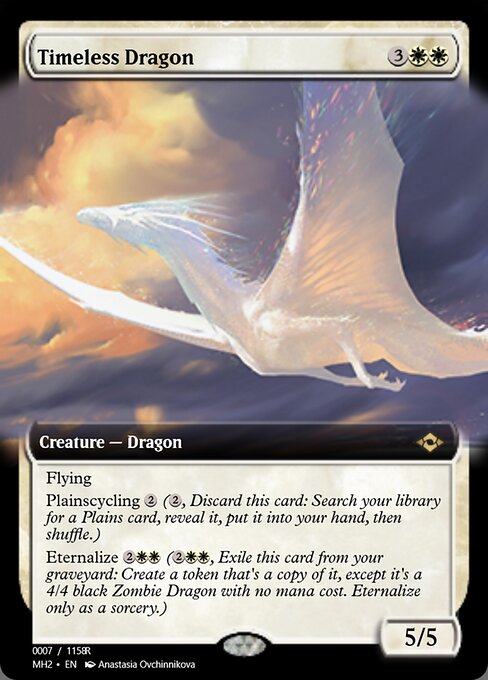 Timeless Dragon highlighted card art