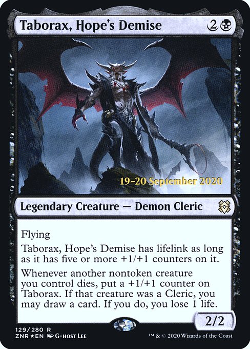 Taborax, Hope's Demise from Zendikar Rising Promos