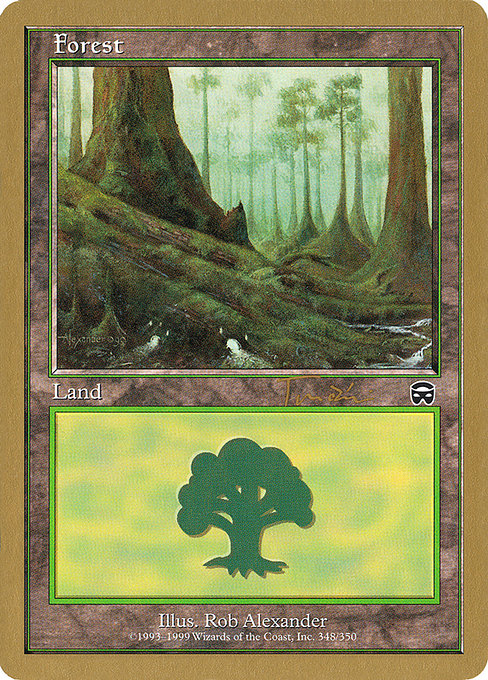 Forest from World Championship Decks 2001