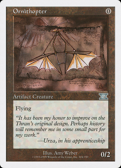 Ornithopter from Classic Sixth Edition