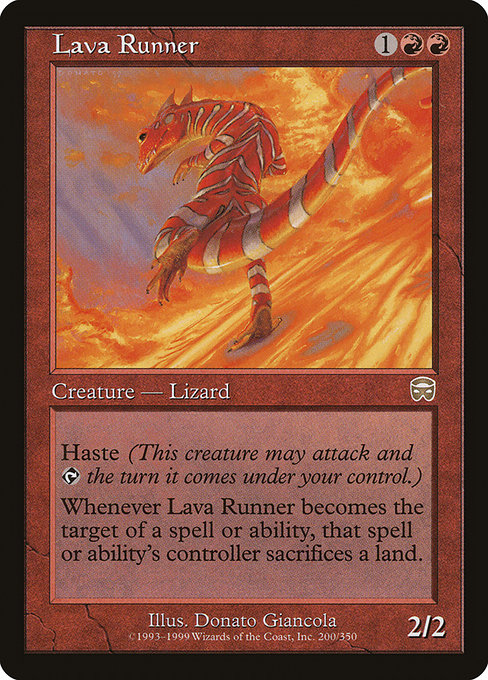 Lava Runner highlighted card art