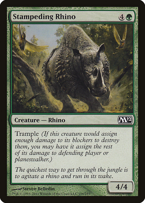 Stampeding Rhino from Magic 2012