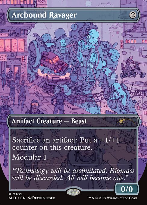 Arcbound Ravager highlighted card art