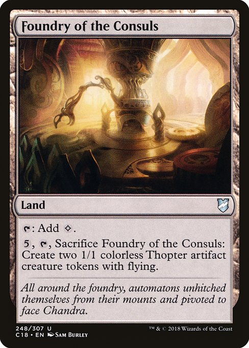 Foundry of the Consuls highlighted card art