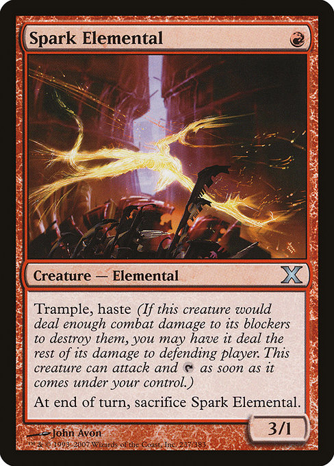 Spark Elemental from Tenth Edition
