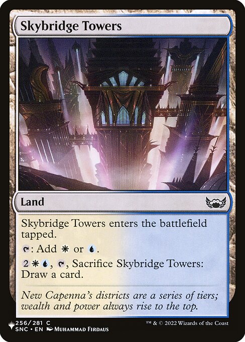 Skybridge Towers highlighted card art