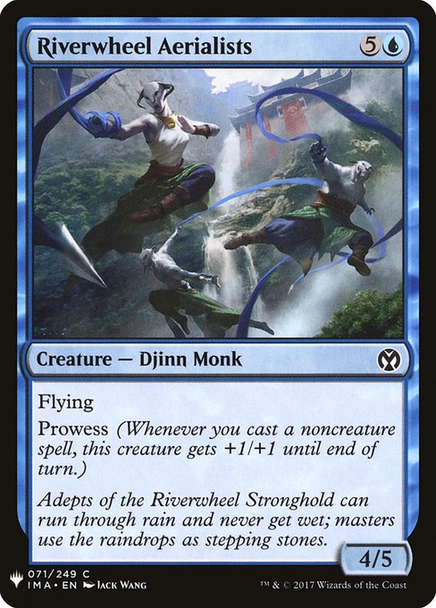 Riverwheel Aerialists highlighted card art
