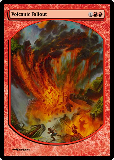 Volcanic Fallout from Magic Online Promos