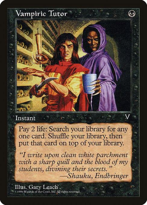 Vampiric Tutor from Visions