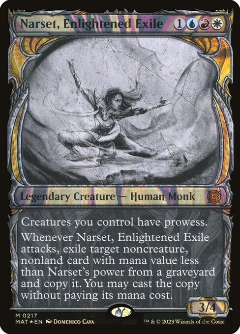 Narset, Enlightened Exile highlighted card art