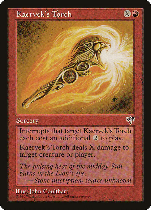 Kaervek's Torch from Mirage