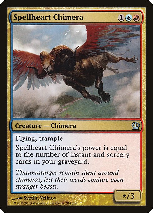 Spellheart Chimera from Theros