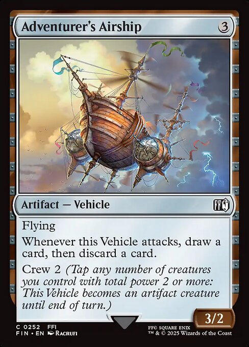 Adventurer's Airship highlighted card art