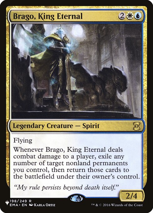 Brago, King Eternal from The List