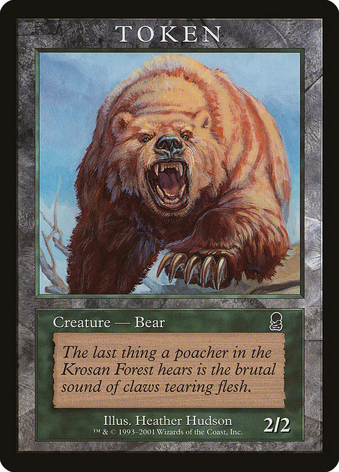 Bear from Magic Player Rewards 2001