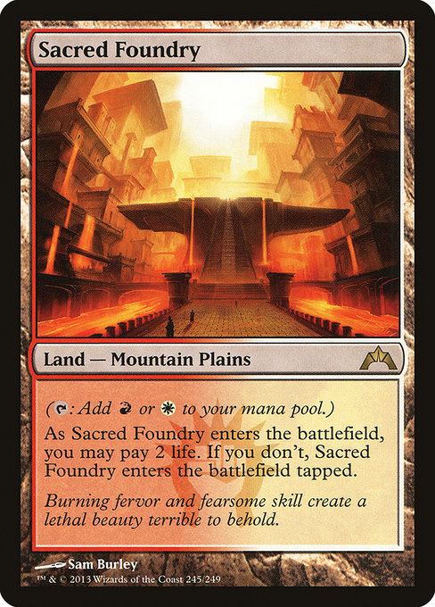 Sacred Foundry from Gatecrash