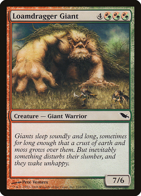 Loamdragger Giant highlighted card art
