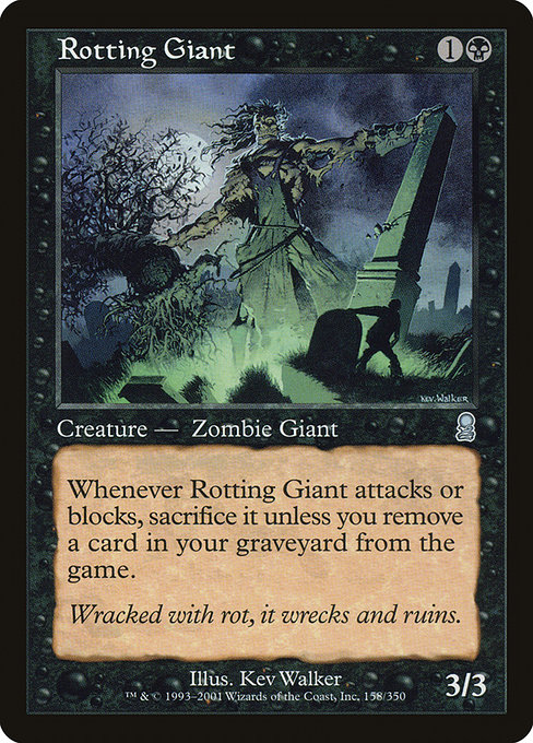 Rotting Giant highlighted card art