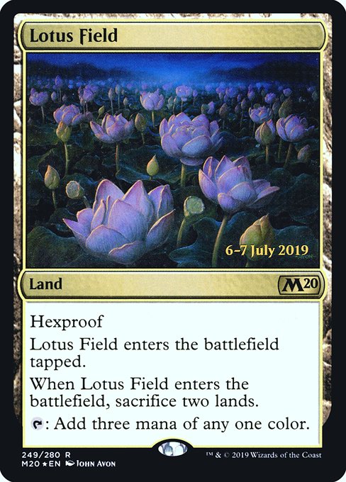 Lotus Field from Core Set 2020 Promos