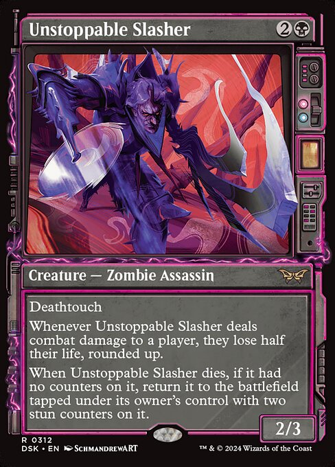 Unstoppable Slasher highlighted card art