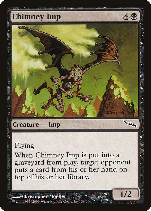 Chimney Imp from Mirrodin