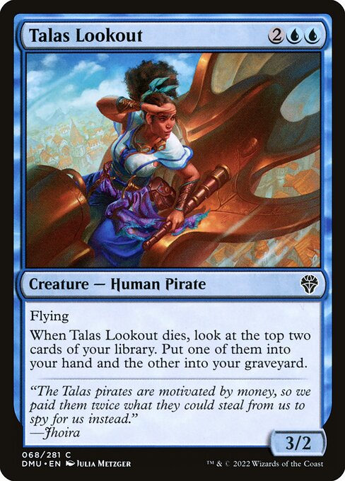 Talas Lookout highlighted card art