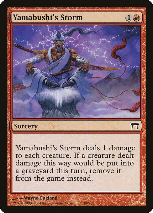 Yamabushi's Storm highlighted card art