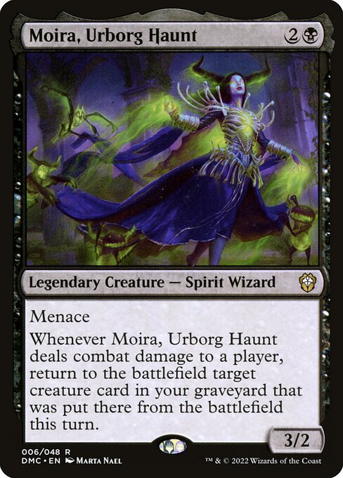 Moira, Urborg Haunt highlighted card art