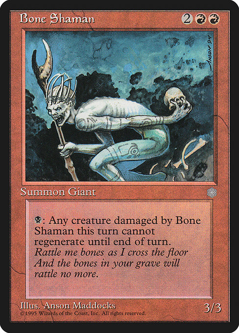 Bone Shaman highlighted card art