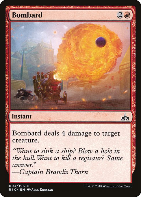 Bombard from Rivals of Ixalan